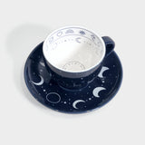 Cosmic Tea Leaf Reading Cup and Saucer