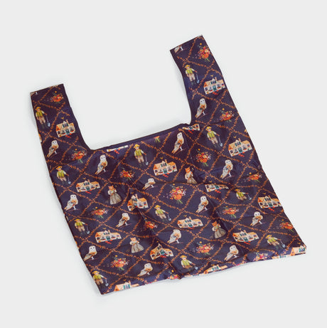 Cottage Cats Packable Nylon Tote