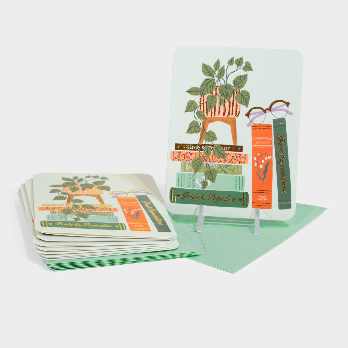 Cozy Reads Artisan Note Card Set