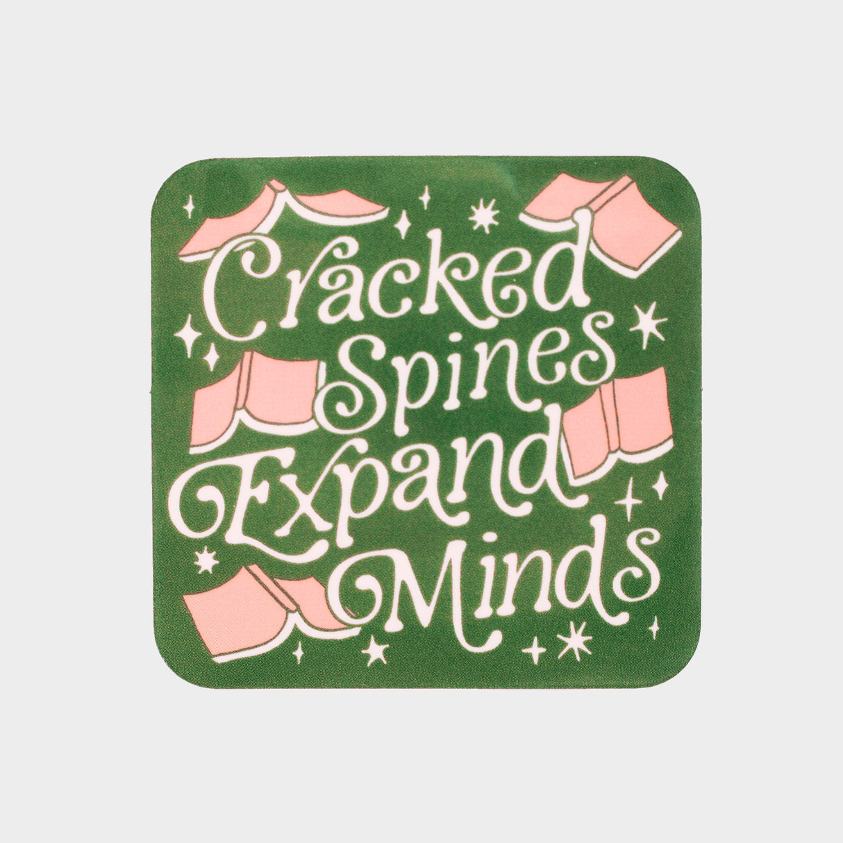 Cracked Spines Sticker
