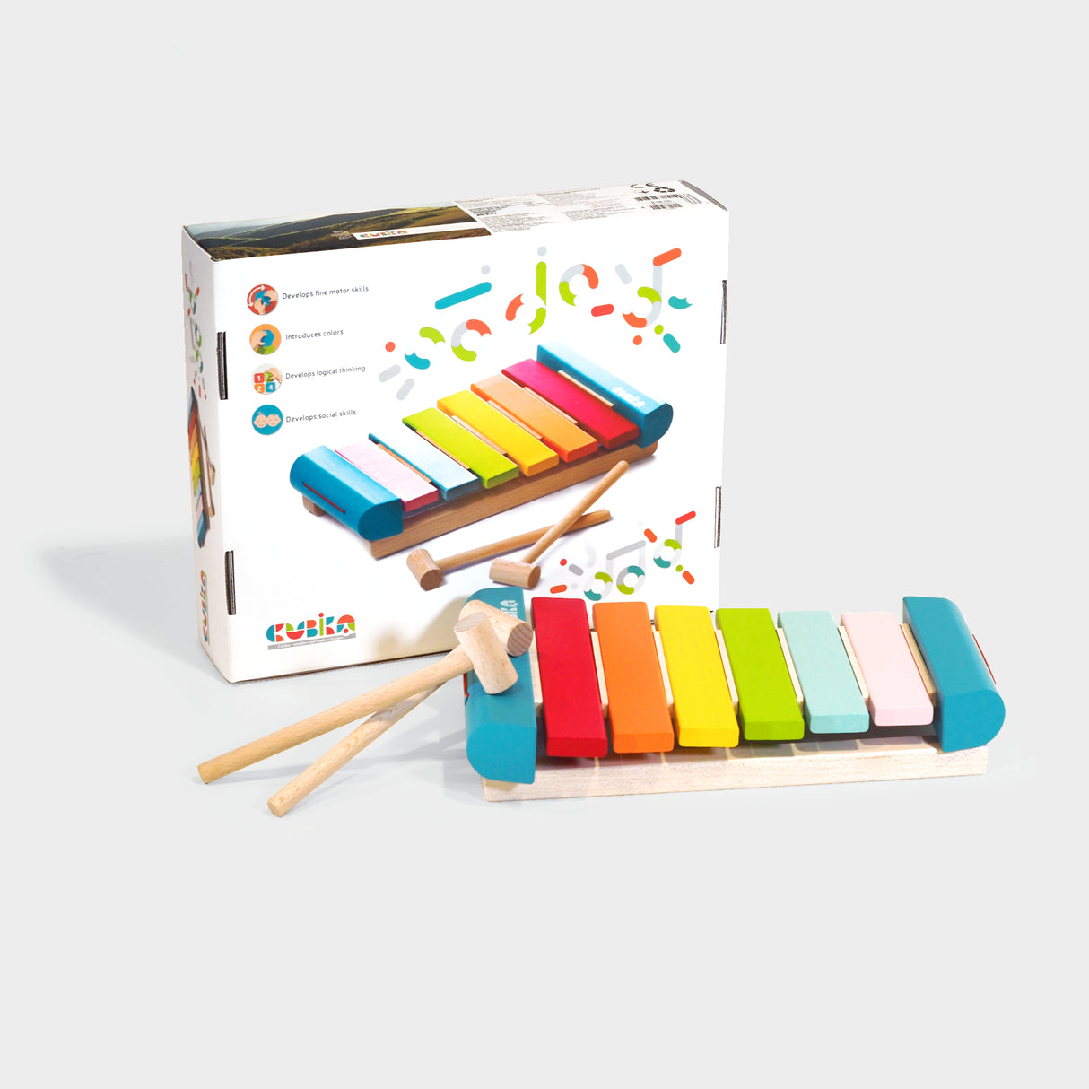 Cubika Wooden Toy Xylophone