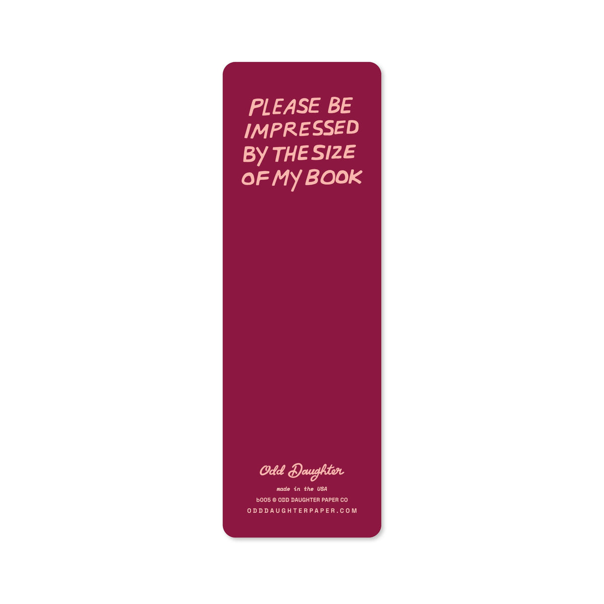Big Book Energy Bookmark