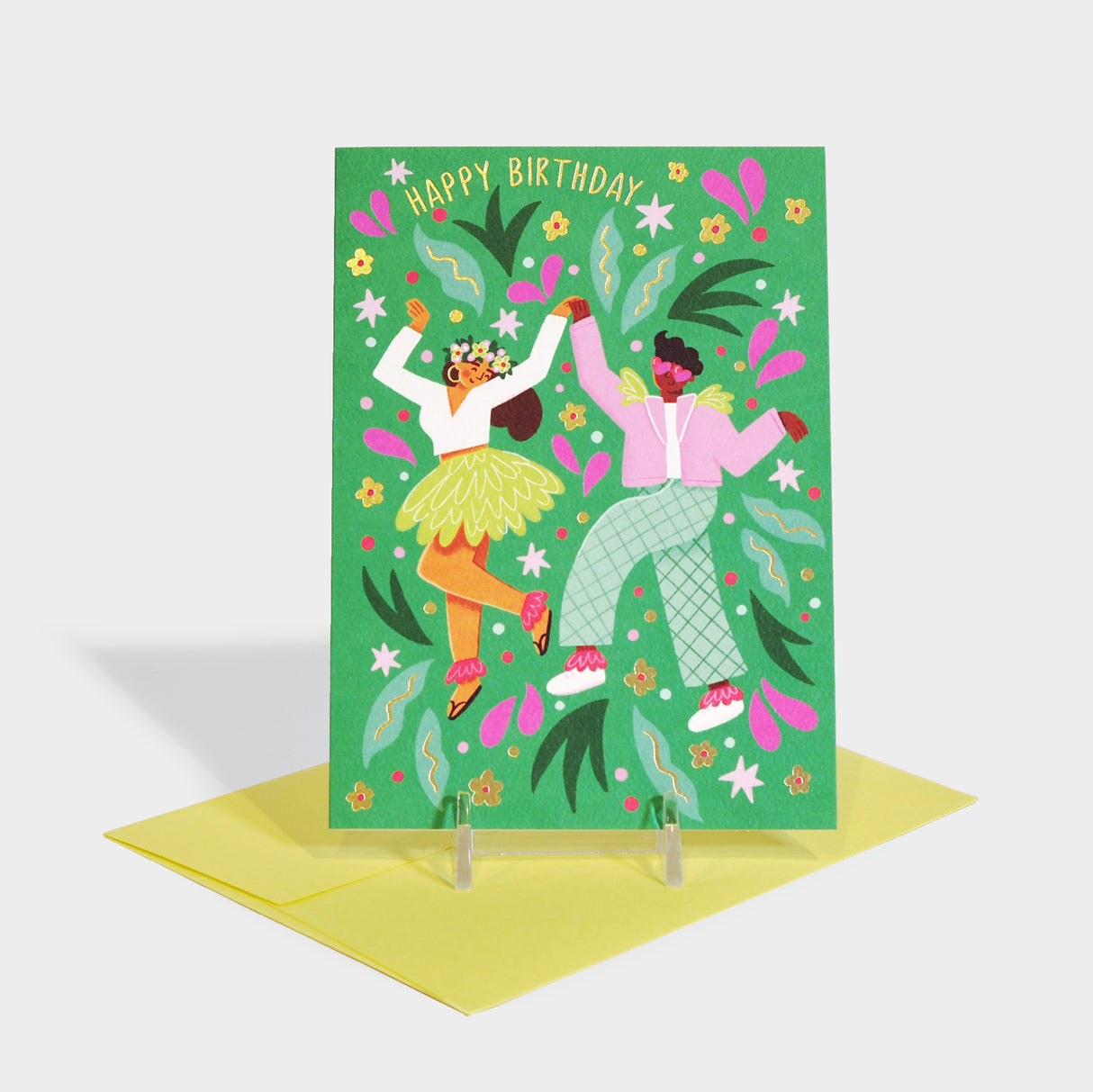 Dancing Couple Greeting Card