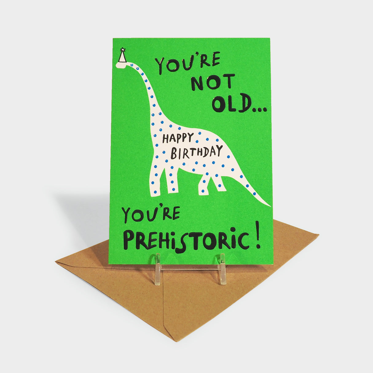 Dinosaur Birthday Greeting Card