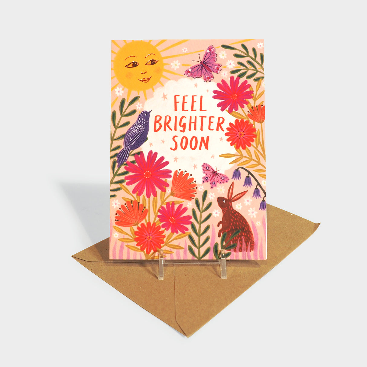 Feel Brighter Soon Greeting Card