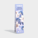 Flowers Coloring Bookmarks