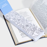 Flowers Coloring Bookmarks