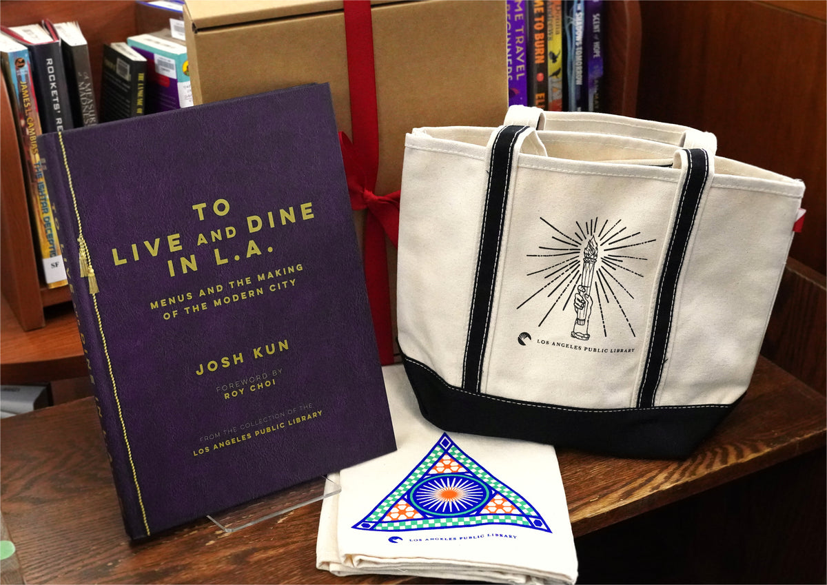 To Live and Dine Menu Book Gift Package