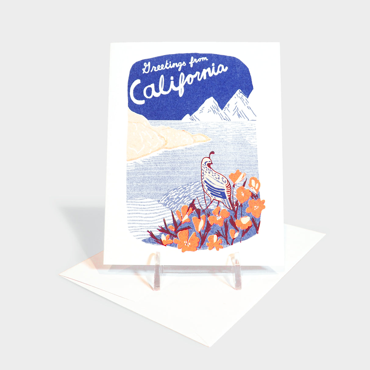 Greetings from California Card