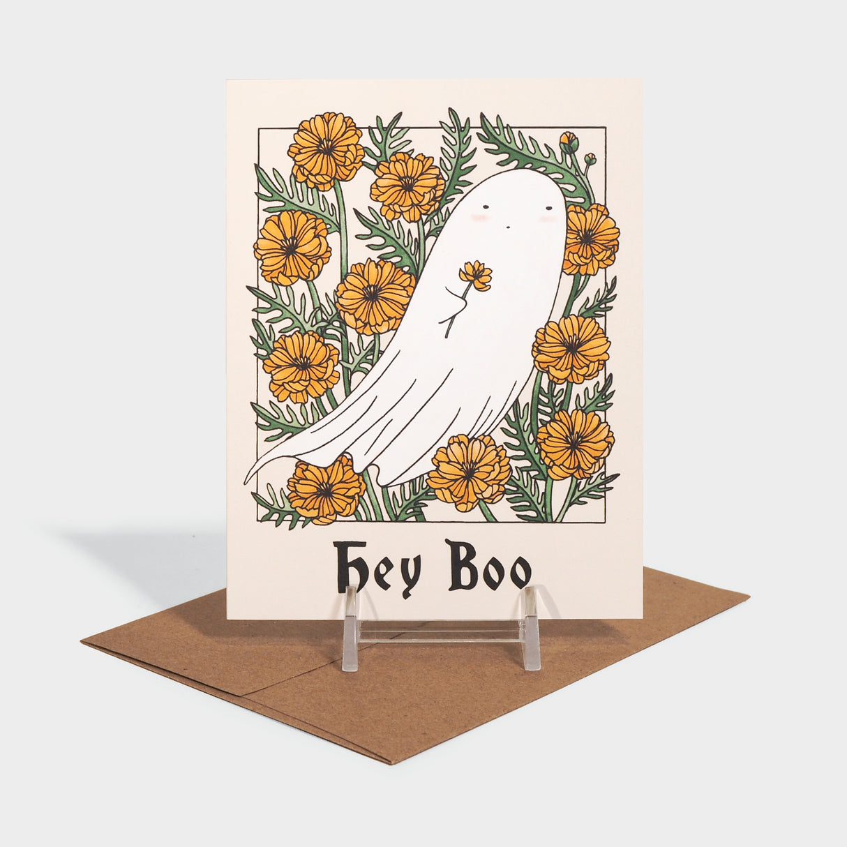 Hey Boo Card