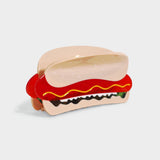 Hot Dog with All the Fixins Large Hair Claw Clip