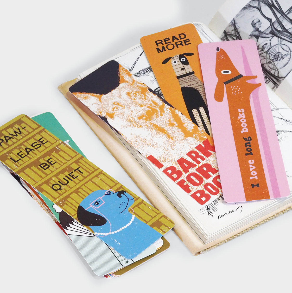 I Bark for Books Bookmark Box
