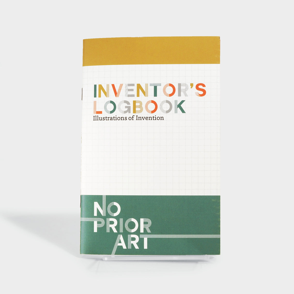 Inventor's Logbook Guided Lined Notebook