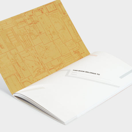 Inventor's Logbook Guided Lined Notebook