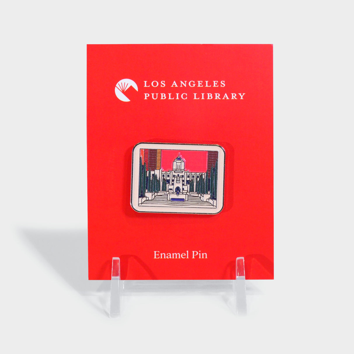 Los Angeles Public Library Centennial Enamel Pin