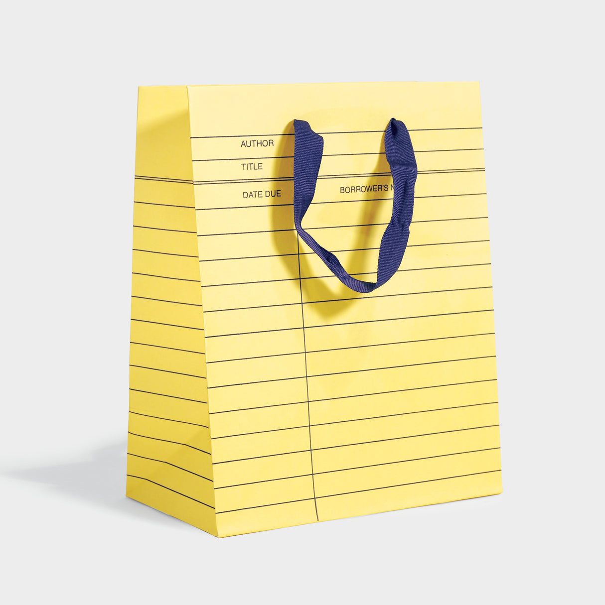 Library Card Medium Gift Bag