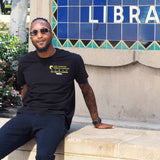 Local Library Black Tee