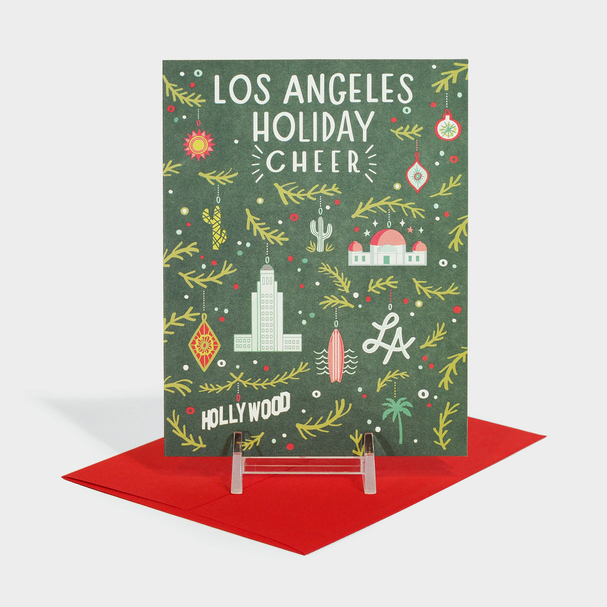 Los Angeles Holiday Cheer Ornaments