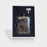 Los Angeles Pocket Flask - Matte Black