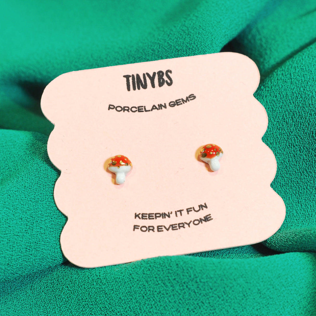 Magic Mushroom Micro Studs