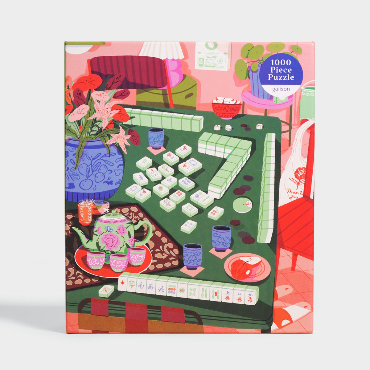 Mahjong Social 1000 Piece Jigsaw Puzzle