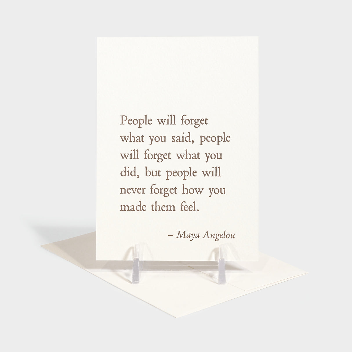 Maya Angelou - People QuoteNote