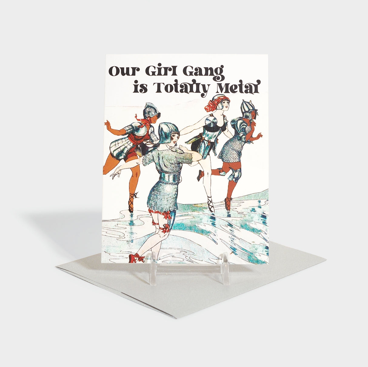 Metal Greeting Card