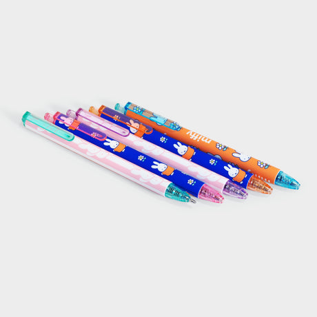 Miffy Dreamy Petals Soft-Touch Gel Pen Set