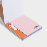 Miffy Taking a Peek Mini Notepad
