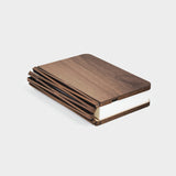 Mini Smart Book Light in Walnut