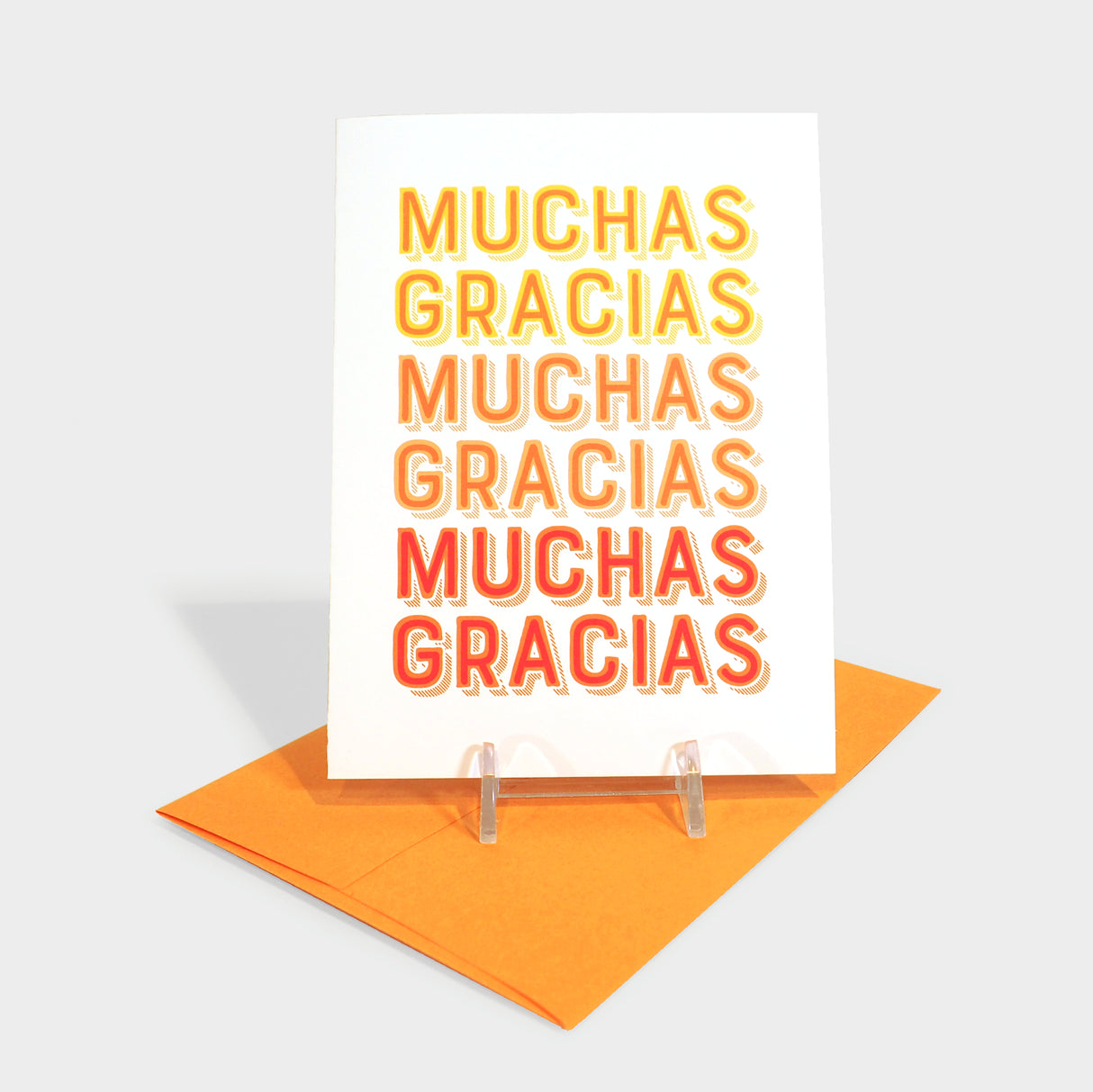 Muchas Gracias Greeting Card