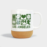 Nature Walk Los Angeles Cork Bottom Mug