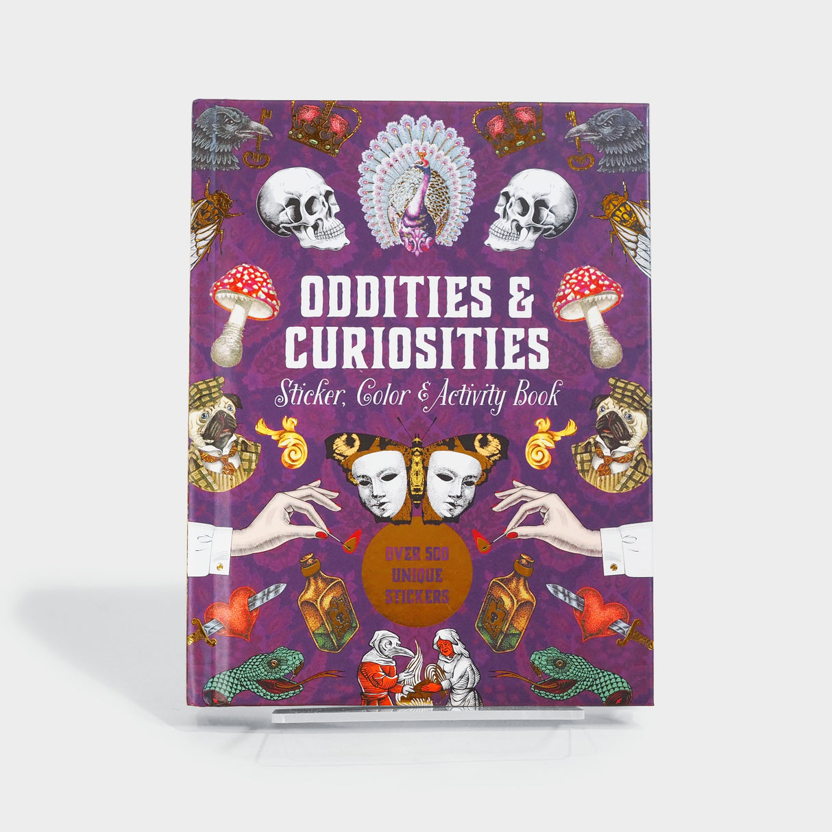 Oddities & Curiosities Sticker, Color & Activity Book