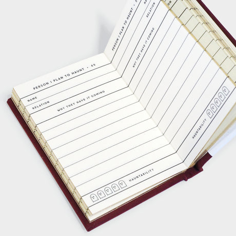 People I Plan To Haunt Tiny Diary