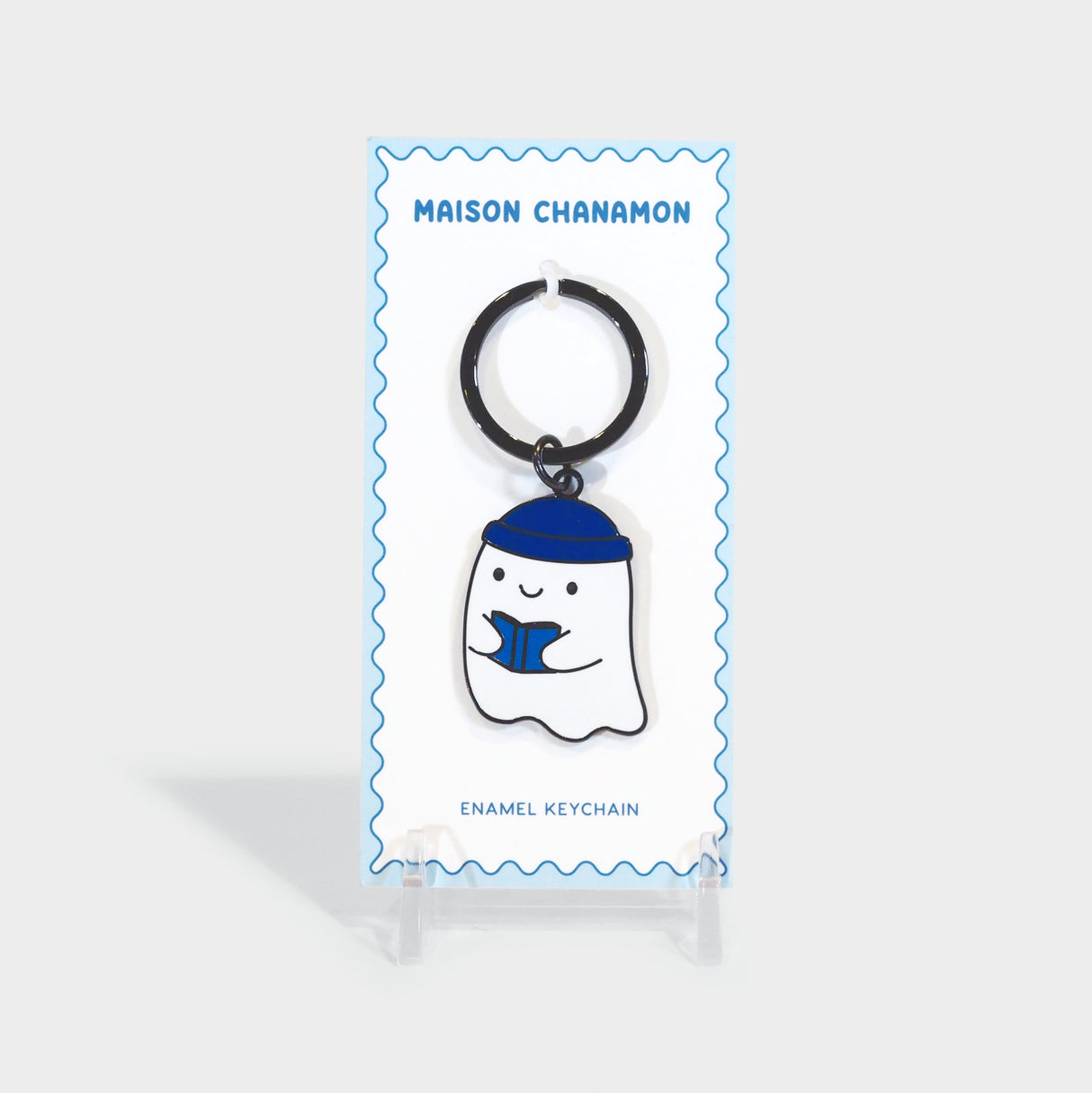 Reading Ghost Keychain