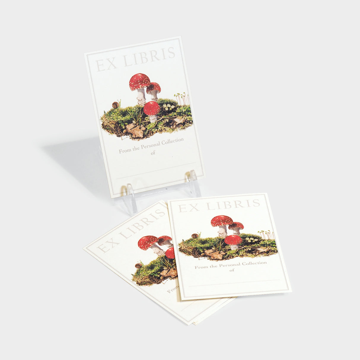 Red Cap Large Bookplates