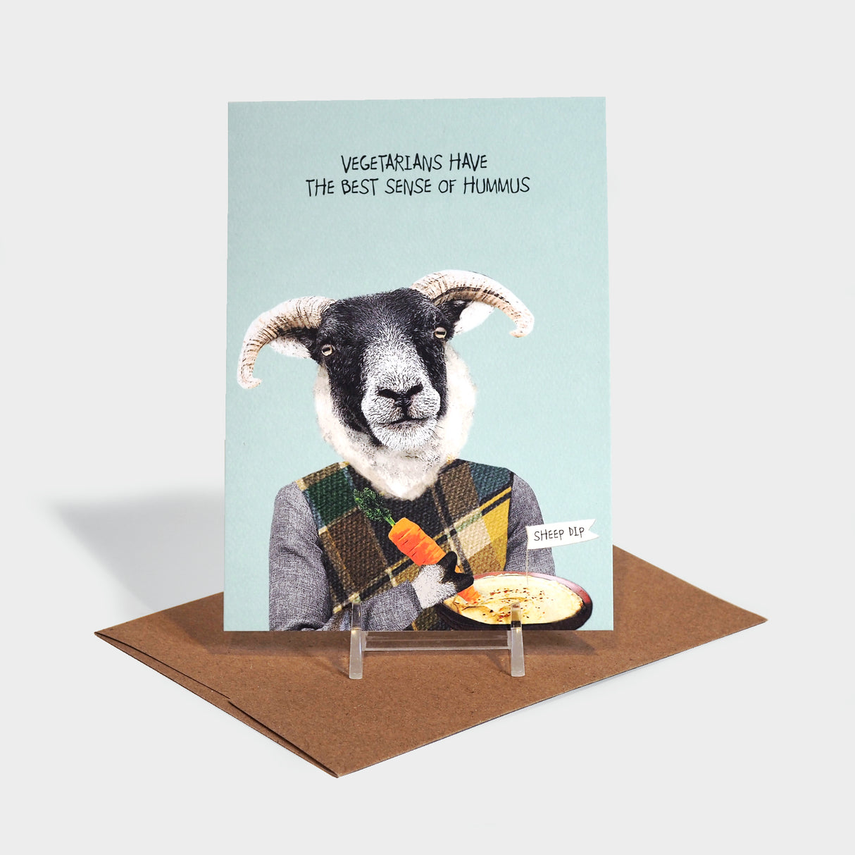 Sense of Hummus Greeting Card