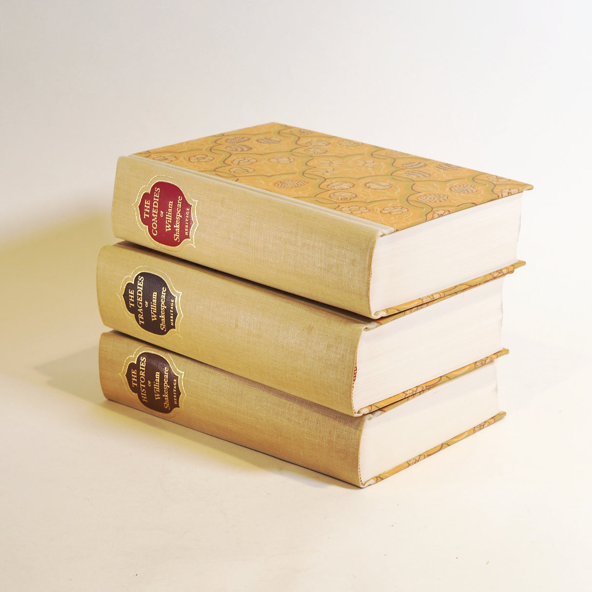 Shakespeare — The Heritage Press Three Volume Set