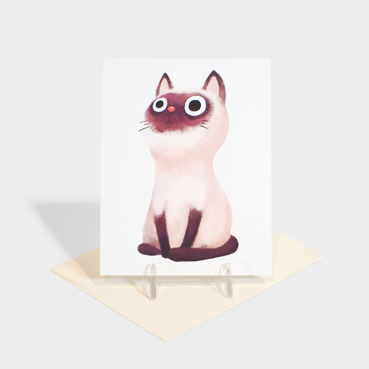 Siamese Cat Card