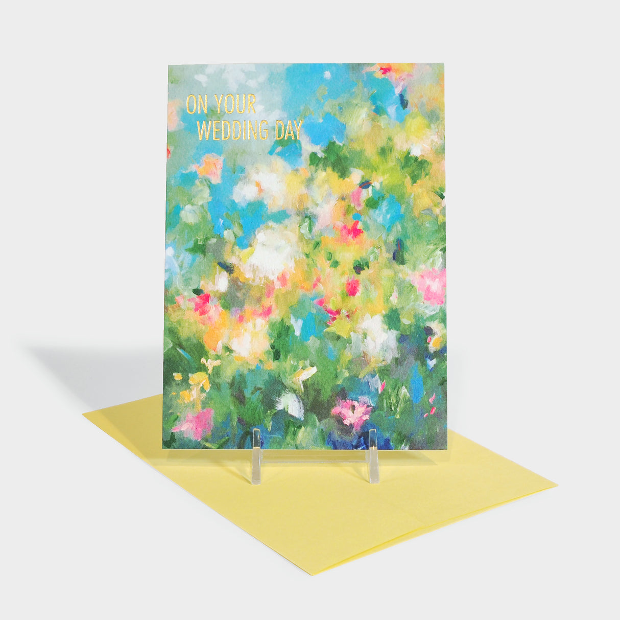 Soft Rising Greeting Card