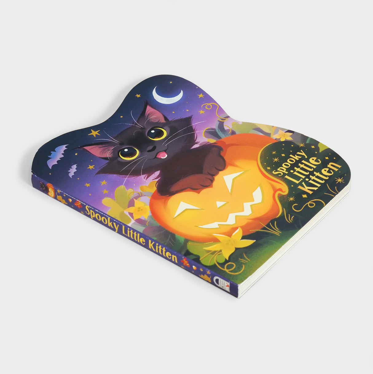 Spooky Little Kitten Cat Shaped Board Book