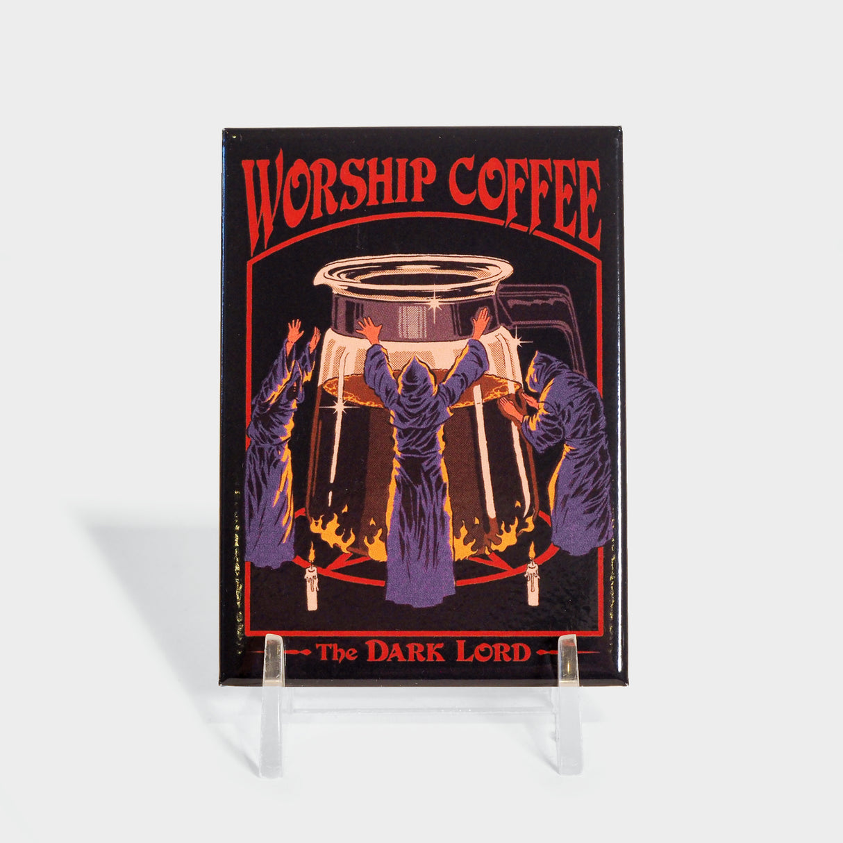 Steven Rhodes Worship Coffee Magnet