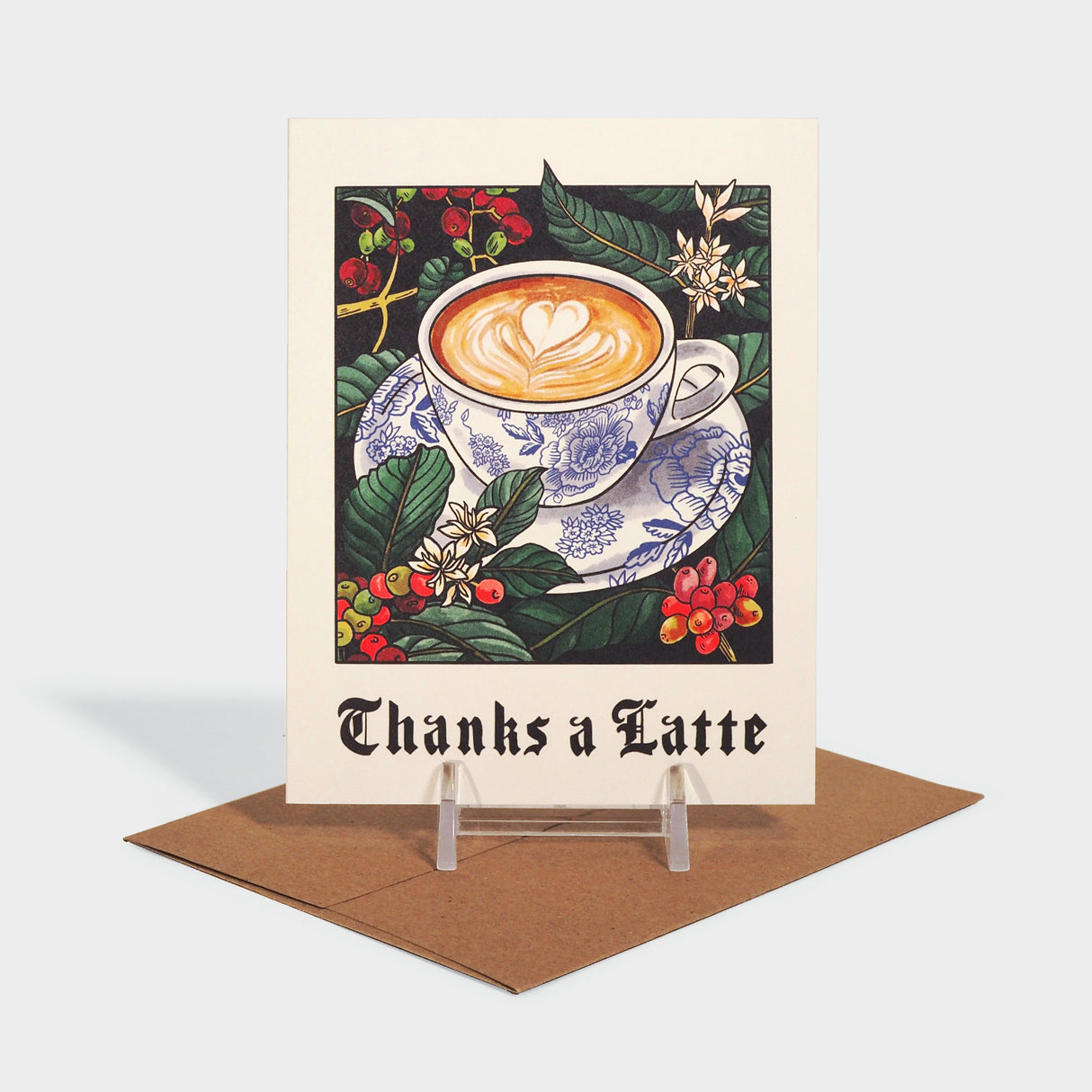Thanks A Latte Card