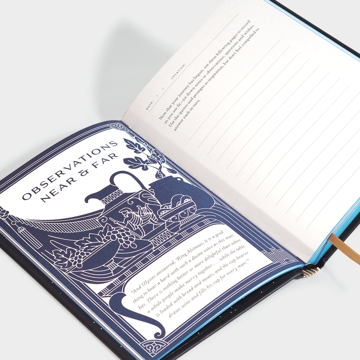 The Odyssey Travel Journal: A Memory Book Inspired by the Classic Tale of Adventure