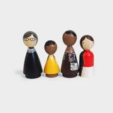 The Trailblazers III Wooden Dolls Set