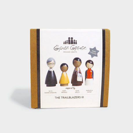 The Trailblazers III Wooden Dolls Set