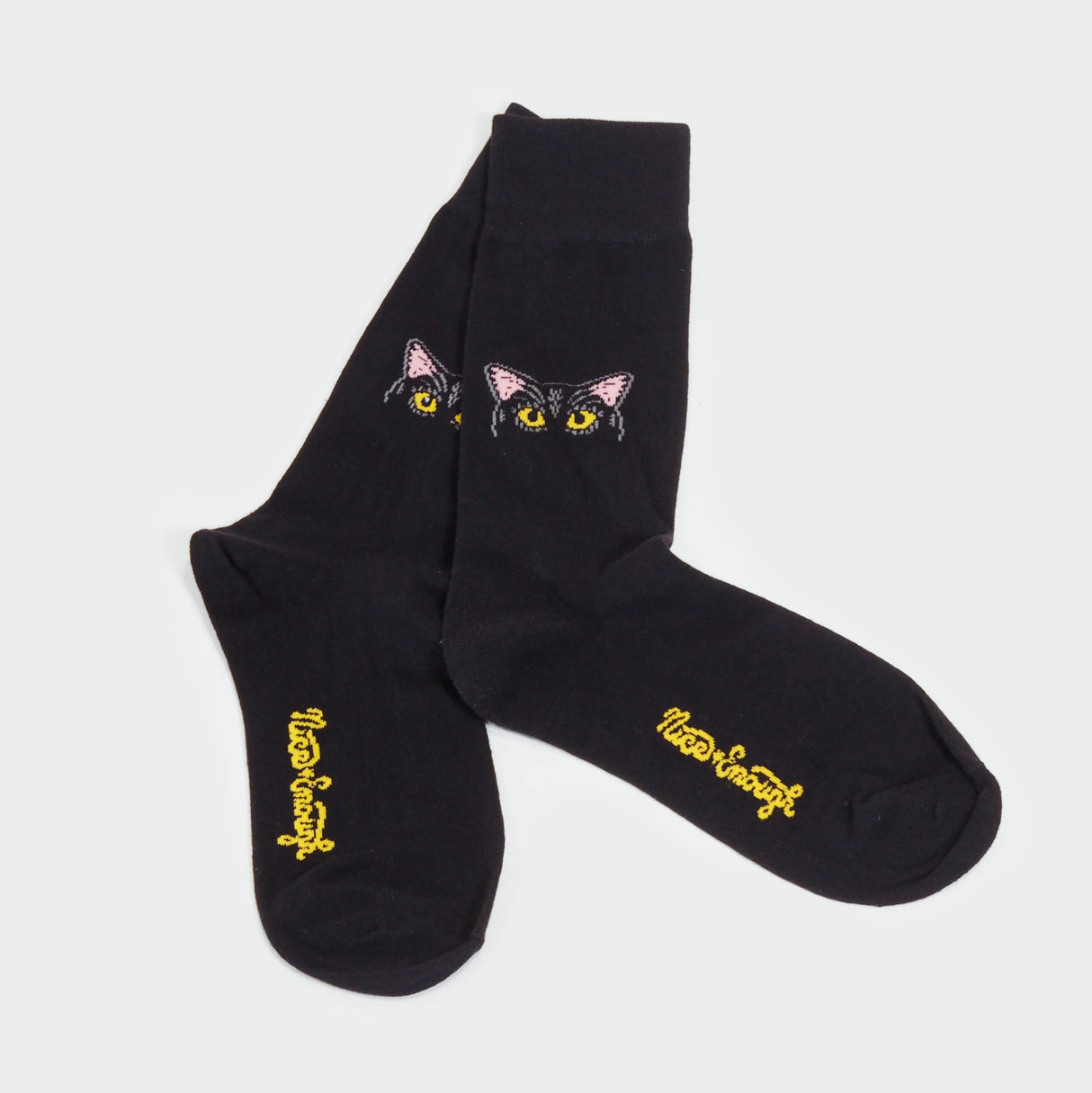 Tinker Black Cat Socks