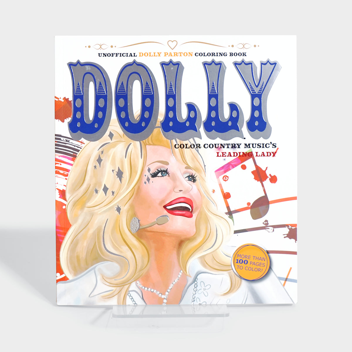 Unofficial Dolly Parton Coloring Book