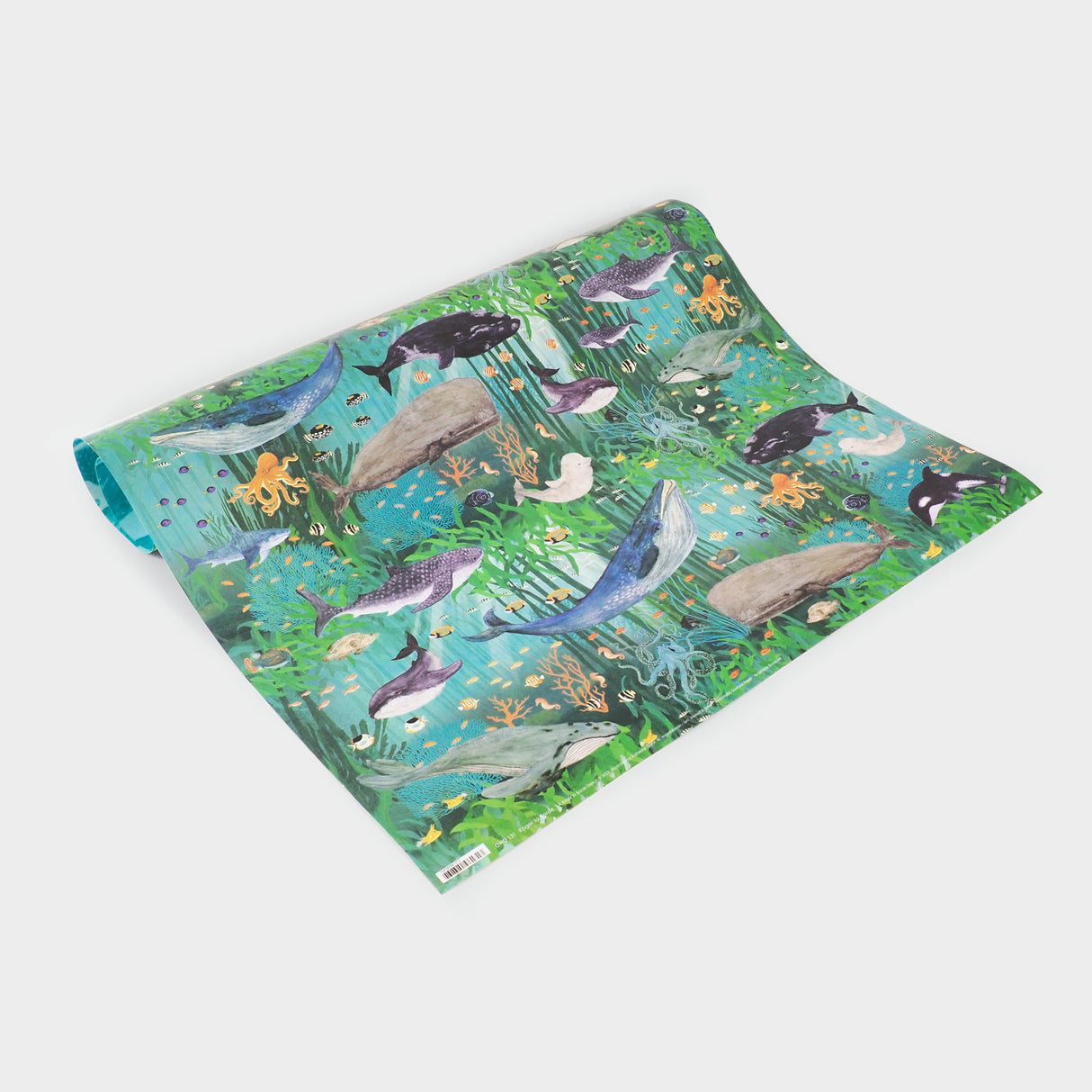 Whale Song Gift Wrap Sheet