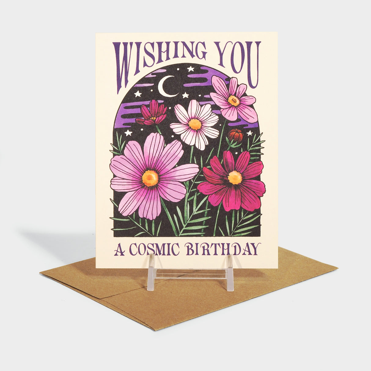 Wishing You A Cosmic Birthday Card
